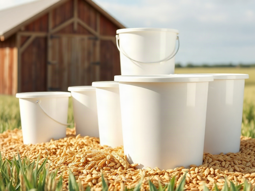 Illustrative business concept for GrainBuckets.com