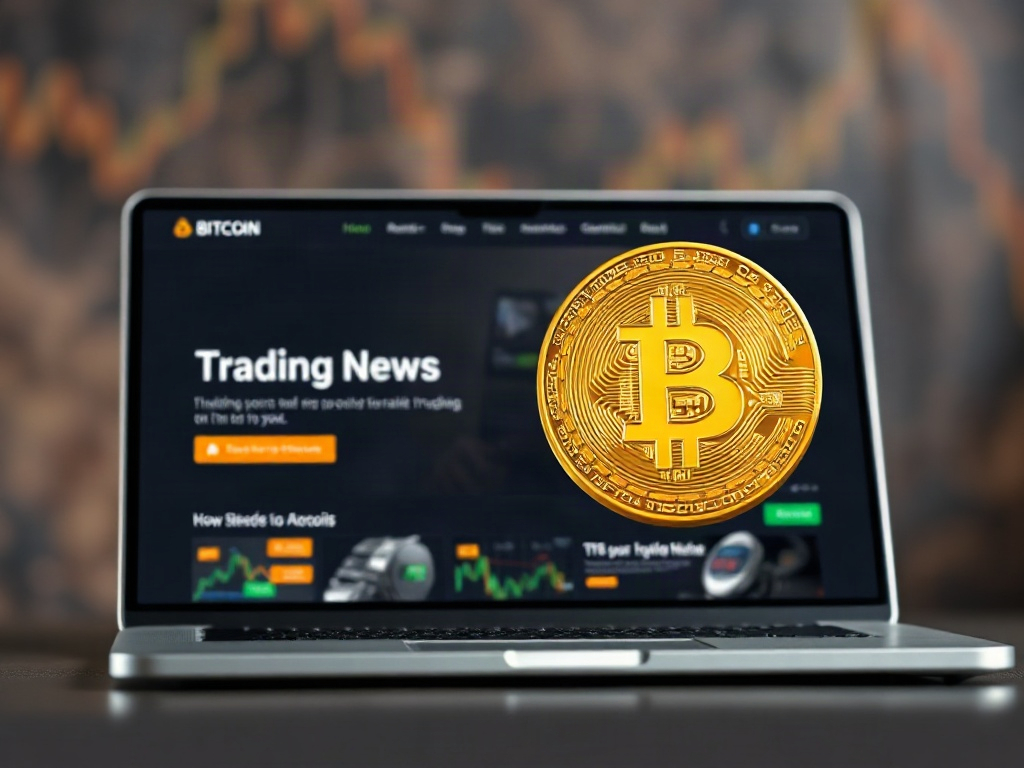 Illustrative business concept for BitcoinGrowthNews.com