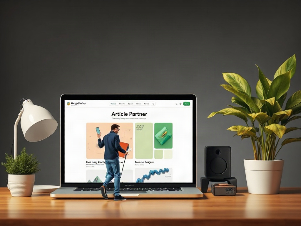 Illustrative business concept for ArticlePartner.com