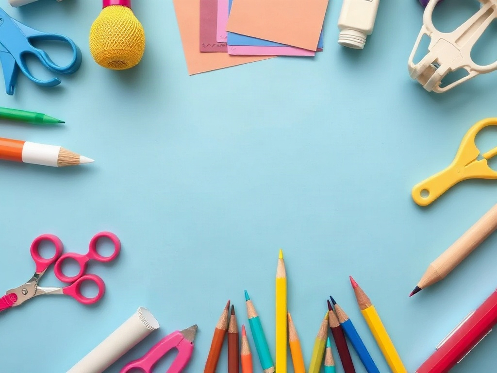 Illustrative business concept for CraftSuppliesforKids.com